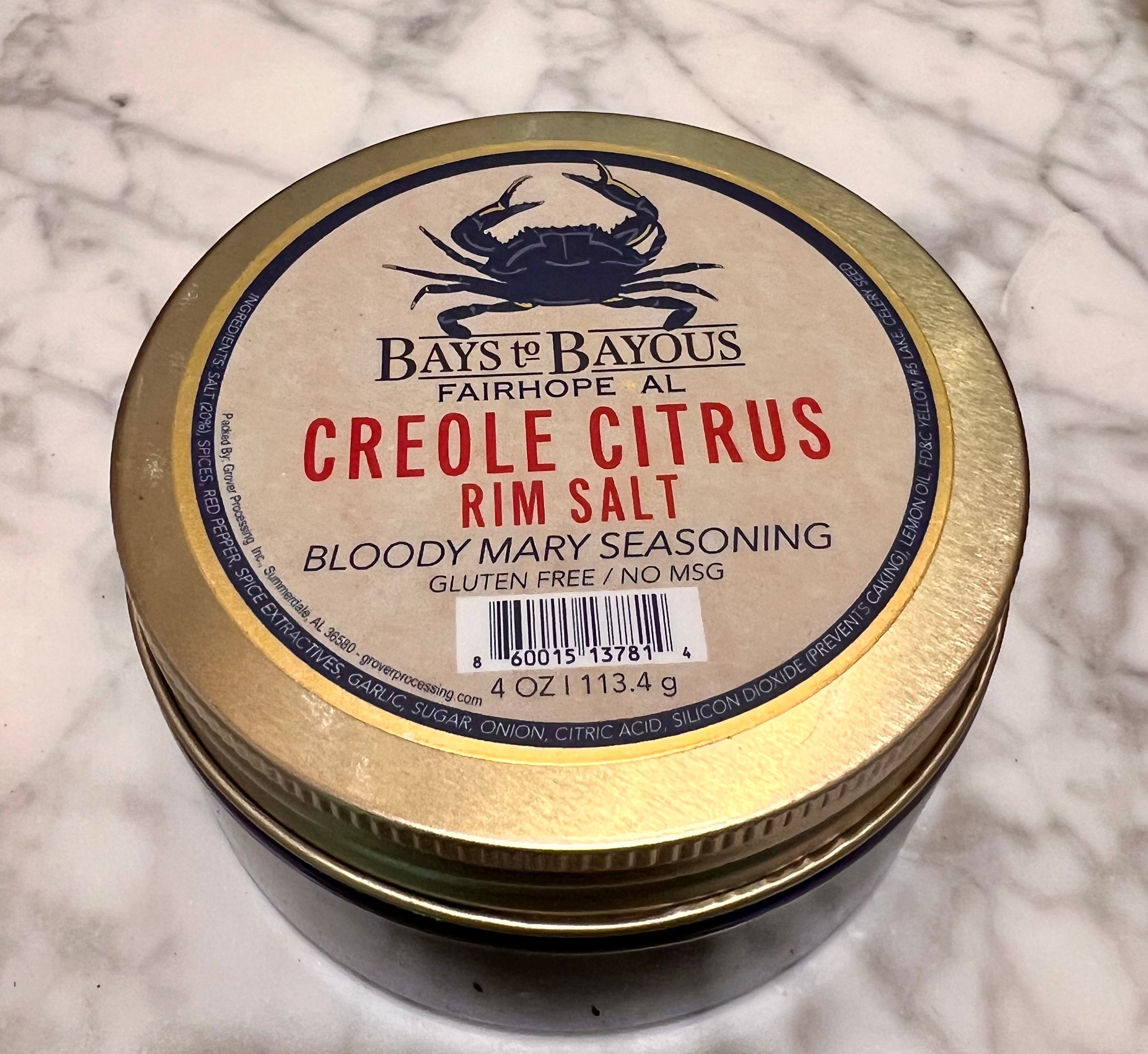 Creole Citrus Salt Rim and Seasoning